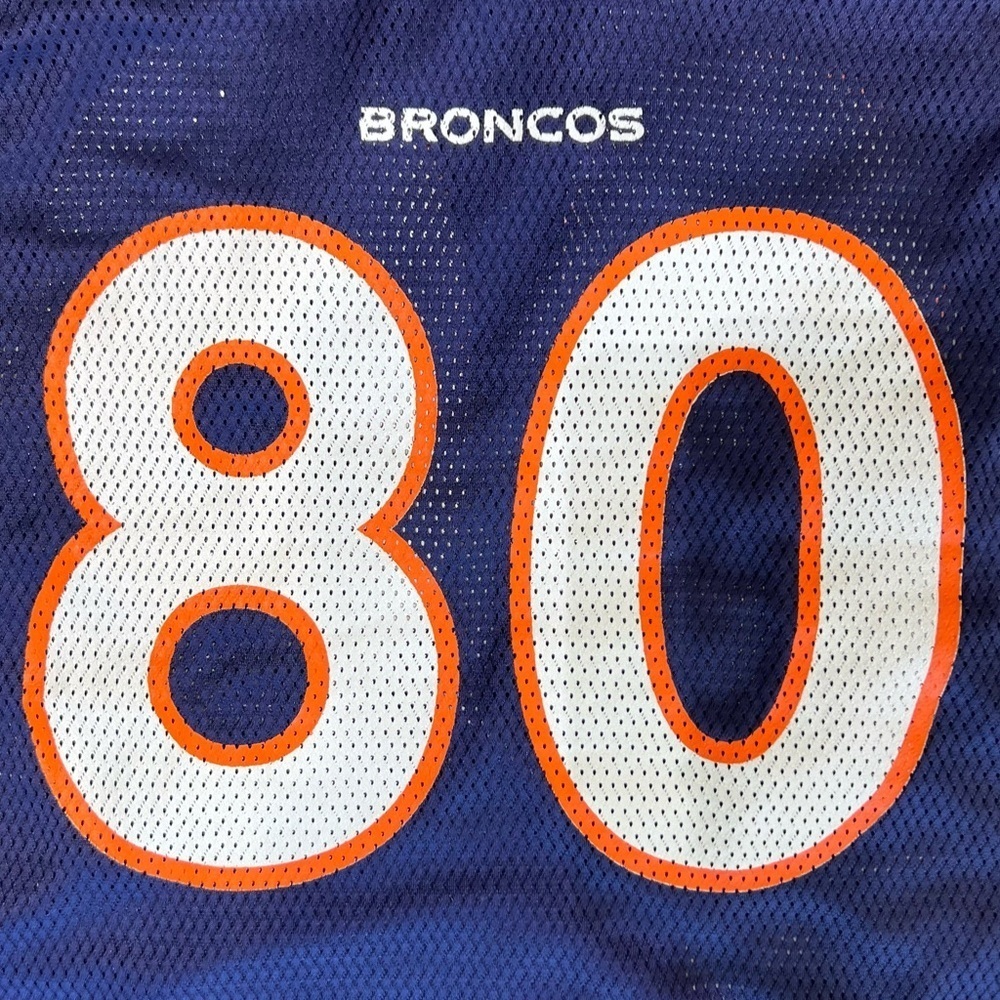 Rod Smith Denver Broncos Vintage Reebok On Field Football Jersey - Picture 4 of 12